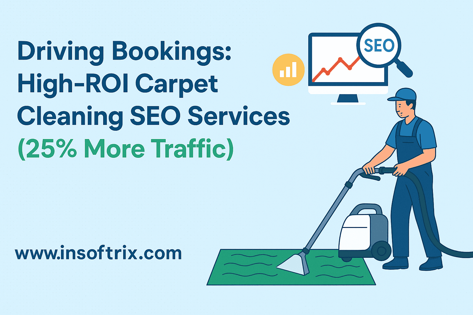 Blog 4 Driving bookings high roi carpet cleaning seo services by Insoftrix
